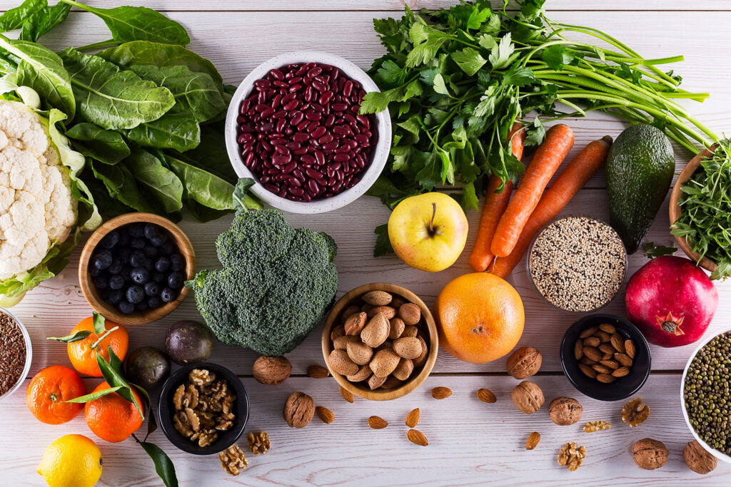 Kochbox Healthy Food Clean Eating Fruit Vegetable Seeds Superfood Cereals Leaf