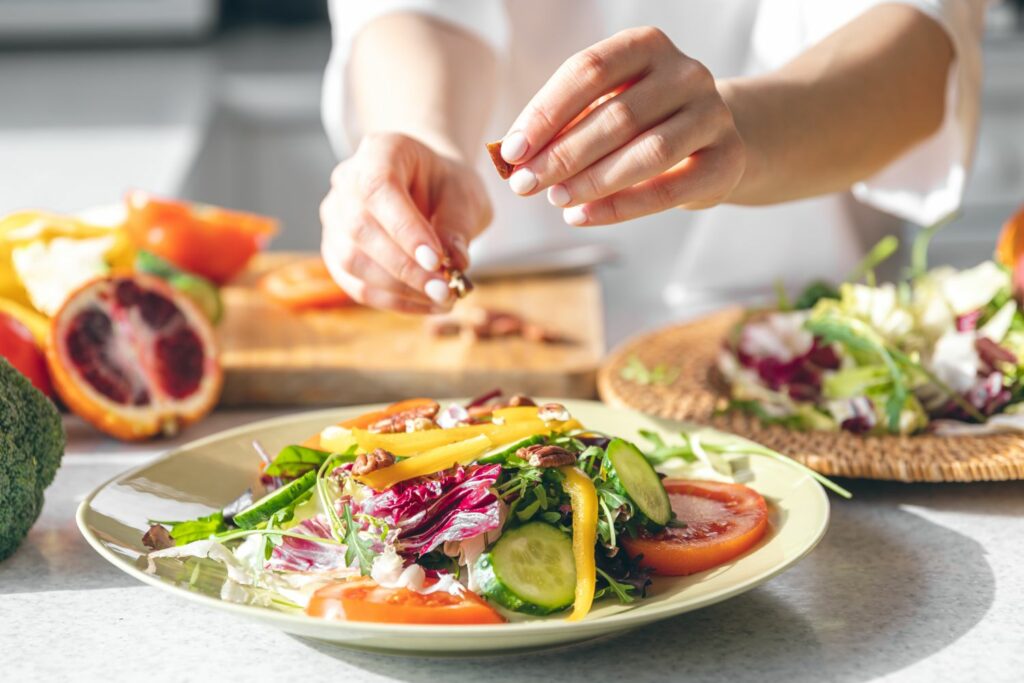 Sommer Ernährung: Salat