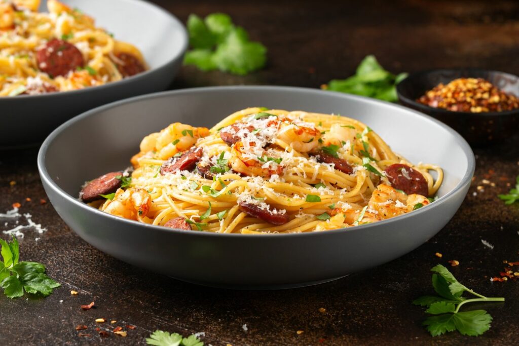 Familienrezept: One-Pot Chorizo Nudeln