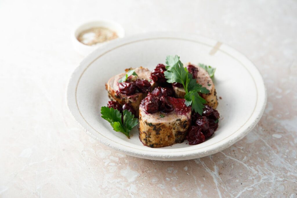 Weihnachtsrezepte Schweinemedaillon