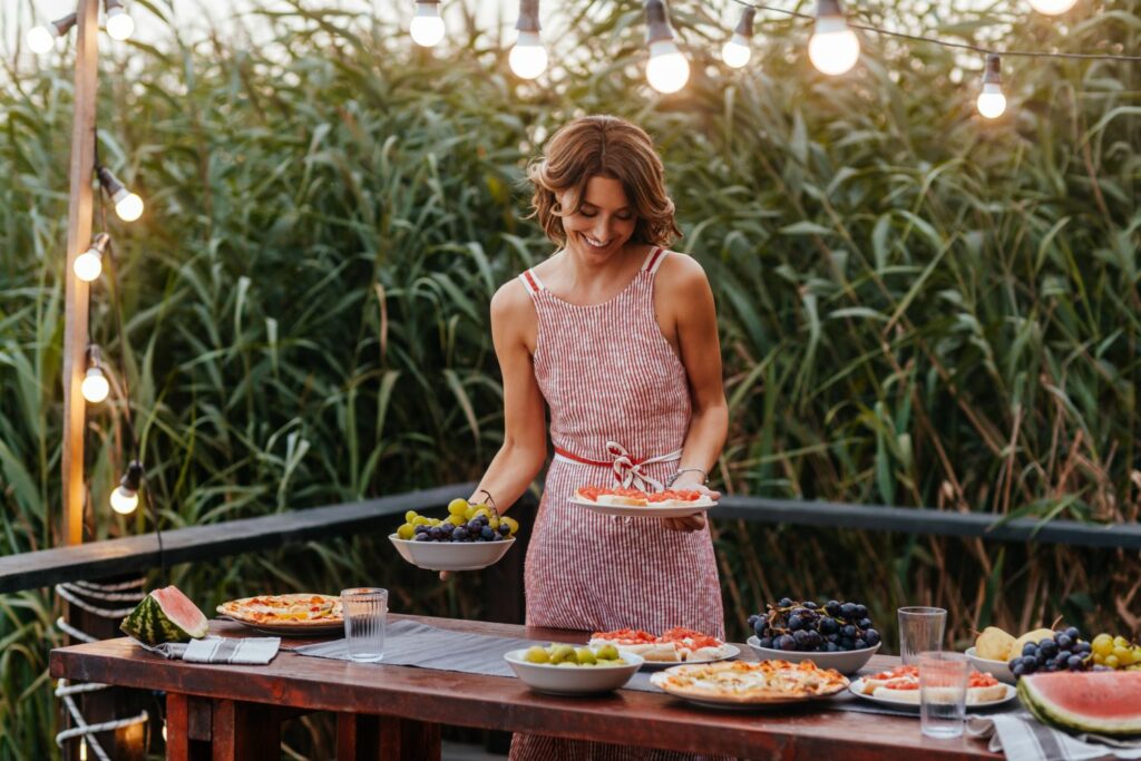 Dinner Party Tisch decken